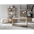 Universal Furniture Modern Nomad Desk in Tan Tech Oak