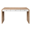 Universal Furniture Modern Nomad Desk in Tan Tech Oak