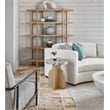 Universal Furniture Modern Nomad Etagere in Tan Tech Oak Wood