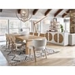 Universal Furniture Modern Nomad Four Door Credenza in Tan Tech Oak Wood