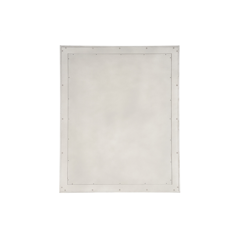 Universal Coalesce Coalesce Accent Mirror in Gray Oak Wood