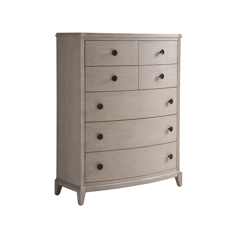 Universal Coalesce Drawer Chest in Gray Oak Wood