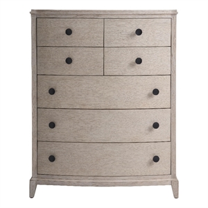 universal coalesce drawer chest in gray oak wood