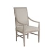 Universal Coalesce Set of 2 Wood Framed Upholstered Arm Chairs - Gray Solid Oak