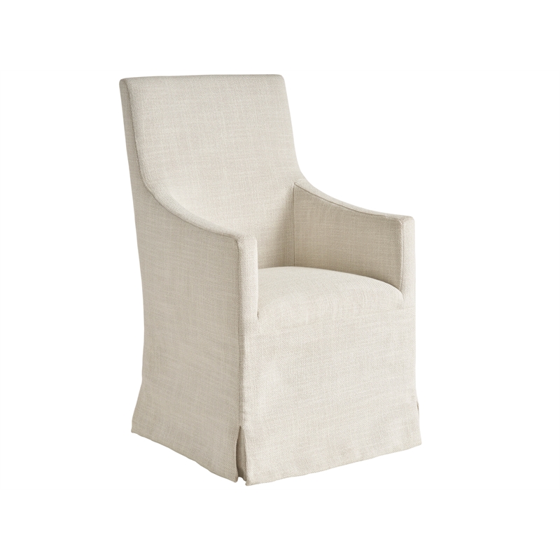Universal Coalesce Manning Slip Cover Chair with solid oak wood frame
