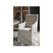 Universal Coalesce Manning Slip Cover Chair with solid oak wood frame
