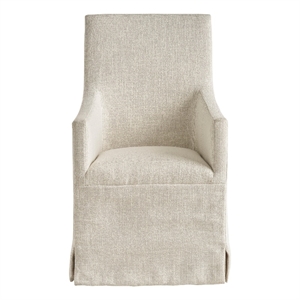 Universal Coalesce Manning Slip Cover Chair with solid oak wood frame