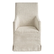 Universal Coalesce Manning Slip Cover Chair with solid oak wood frame
