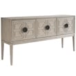 Universal Coalesce Three Door Madden Sideboard in Grey Oak Wood