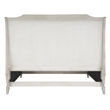 Universal Coalesce Silva Gray Oak Wood Sleigh King Bed