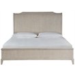 Universal Coalesce Silva Gray Oak Wood Sleigh King Bed