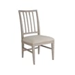 Universal Coalesce Set of 2 Wood Framed Upholstered Side Chairs-Gray Solid Oak