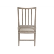 Universal Coalesce Set of 2 Wood Framed Upholstered Side Chairs-Gray Solid Oak