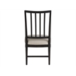 Universal Coalesce Set of 2 Wood Framed Upholstered Side Chairs-Black Solid Oak