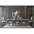 Universal Coalesce Set of 2 Wood Framed Upholstered Side Chairs-Black Solid Oak