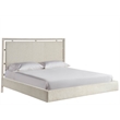 Universal Furniture Avaline Kendall Wood Bed Queen in Gray