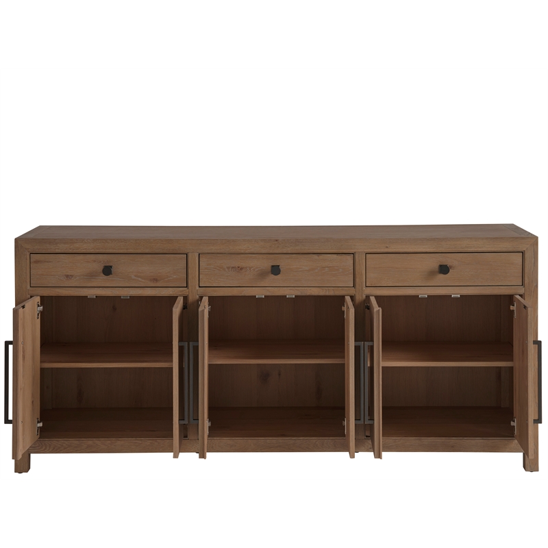 Universal Furniture Griffith Park Sienna Credenza in Brown