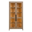 Universal Furniture Griffith Park Canyon Display Cabinet in Tan