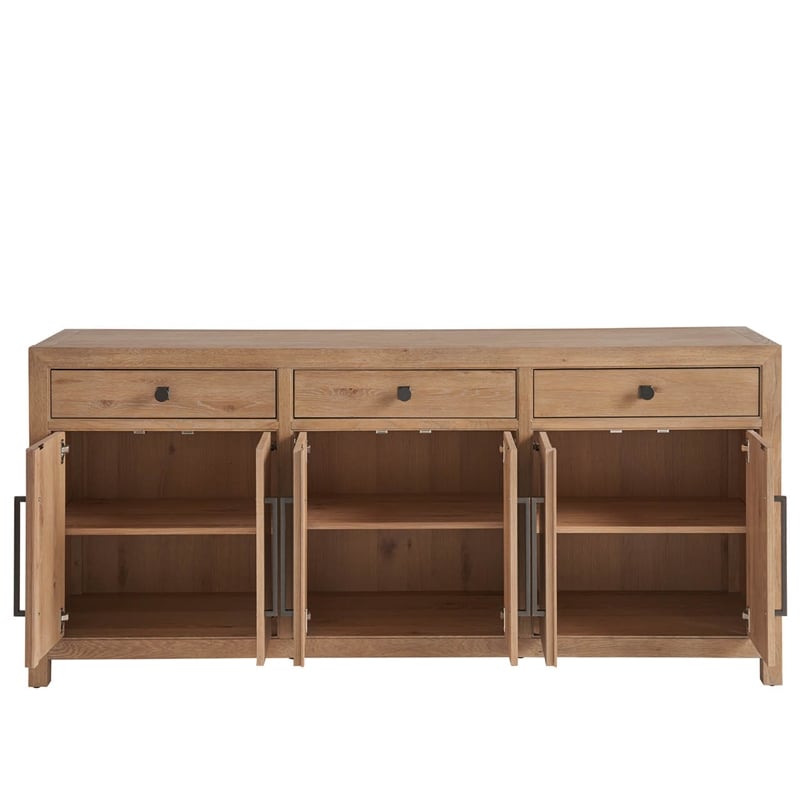 Universal Furniture Griffith Park Canyon Credenza in Tan