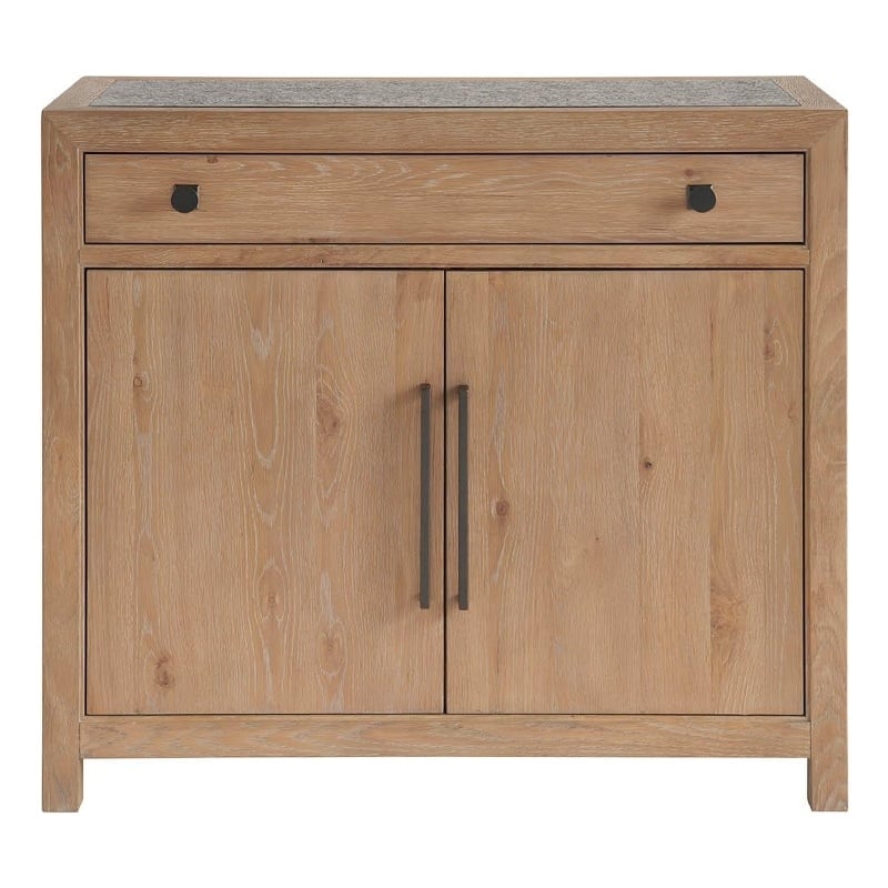 Universal Furniture Griffith Park Canyon Bar Cabinet in Tan