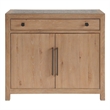 Universal Furniture Griffith Park Canyon Bar Cabinet in Tan