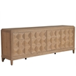 Universal Furniture Griffith Park Canyon Entertainment Credenza in Tan