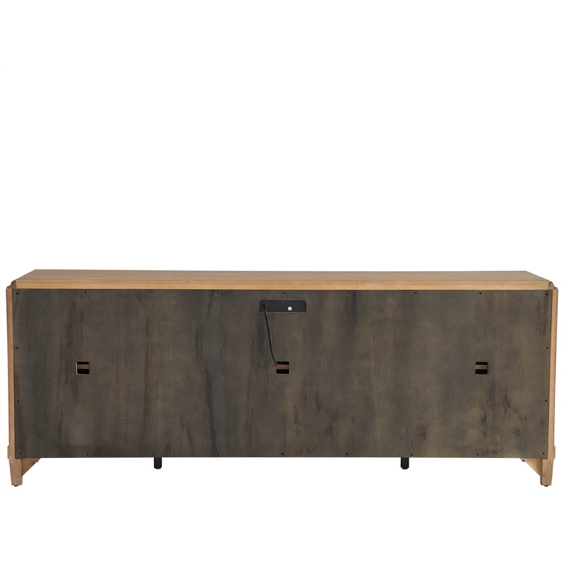 Universal Furniture Griffith Park Canyon Entertainment Credenza in Tan