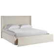 Universal Furniture Avaline Owen Storage Wood Bed Queen in Gray