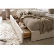 Universal Furniture Avaline Owen Storage Wood Bed King in Gray
