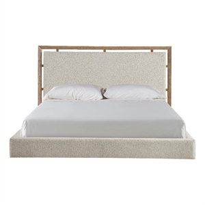 Universal Furniture Avaline Kendall Wood Bed Queen in Tan