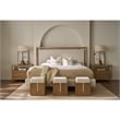 Universal Furniture Avaline Kendall Wood Bed King in Tan