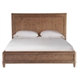 Universal Furniture Griffith Park Sienna Panel Wood Bed King in Brown