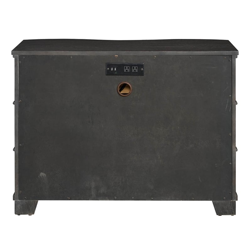 Universal Furniture Griffith Park Griffith Park Serpentine Chest in Black