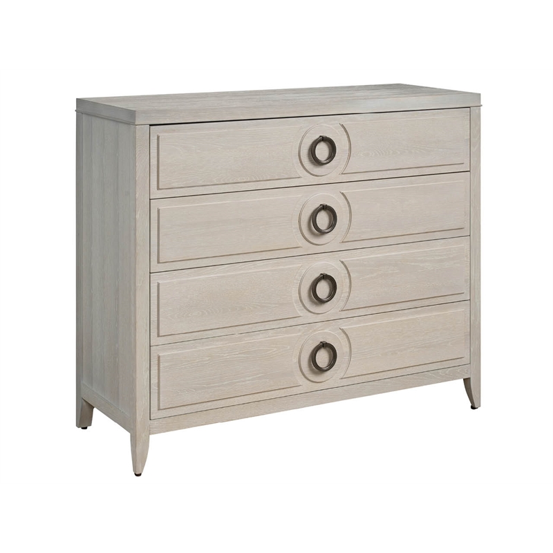 Universal Furniture Avaline Lizmore Chest in Gray