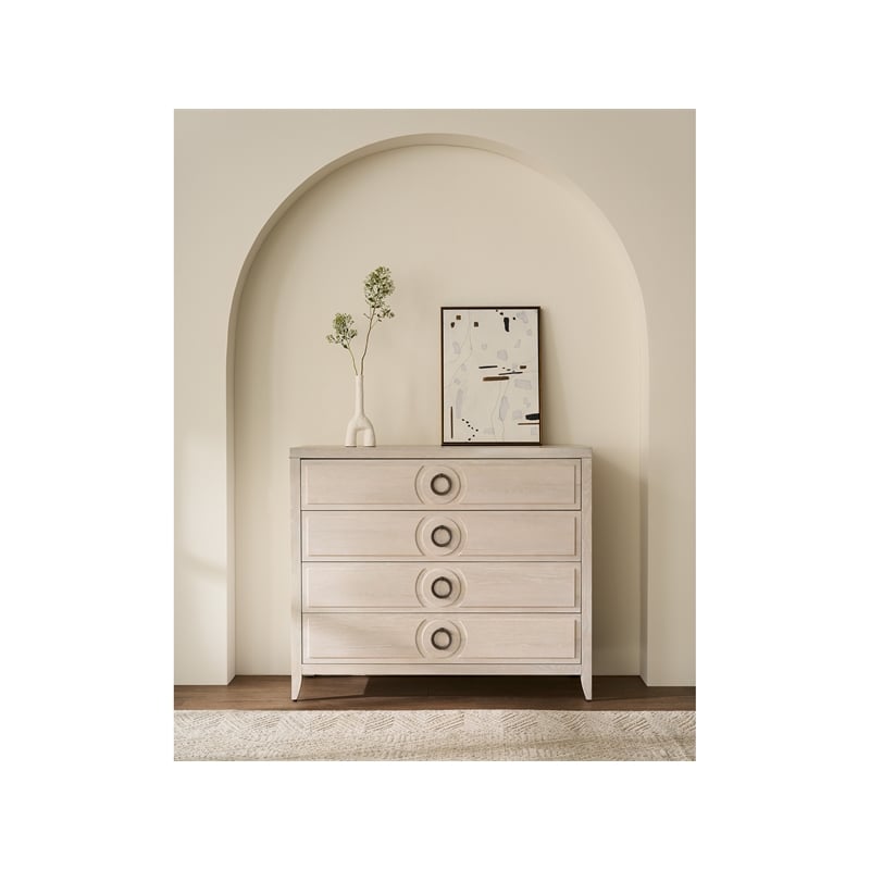 Universal Furniture Avaline Lizmore Chest in Gray