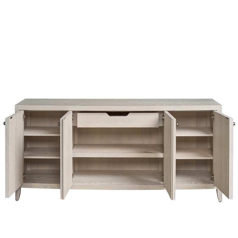Universal Furniture Avaline Carmen Credenza in Gray