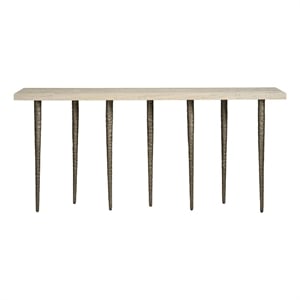 Universal Furniture Avaline Lowry Console Table in Gray