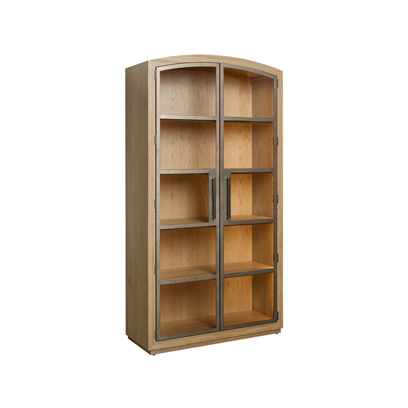 Universal Furniture Avaline Scribe Cabinet in Tan