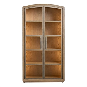 Universal Furniture Avaline Scribe Cabinet in Tan