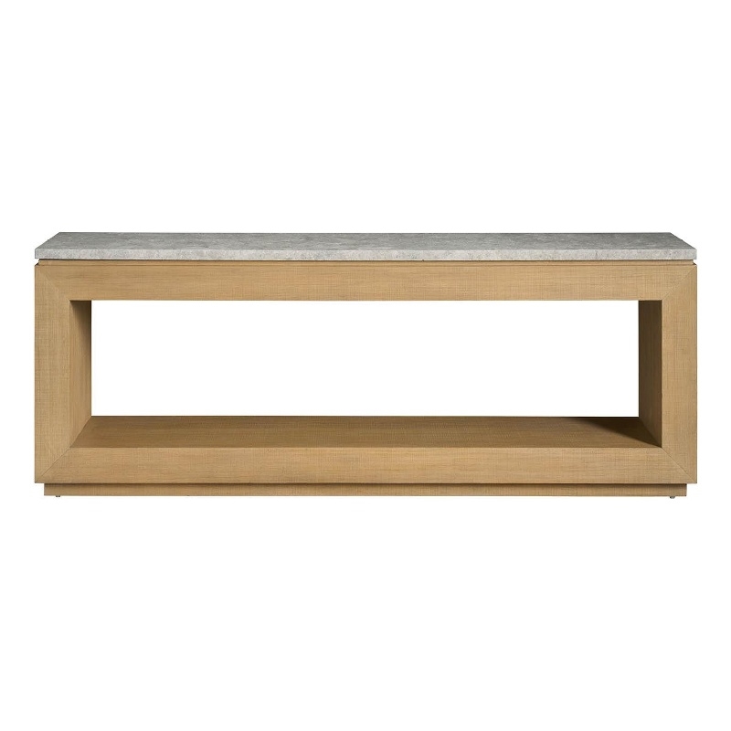 Universal Furniture Avaline Monet Console Table in Gray
