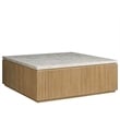 Universal Furniture Avaline Carmen Cocktail Table in Tan