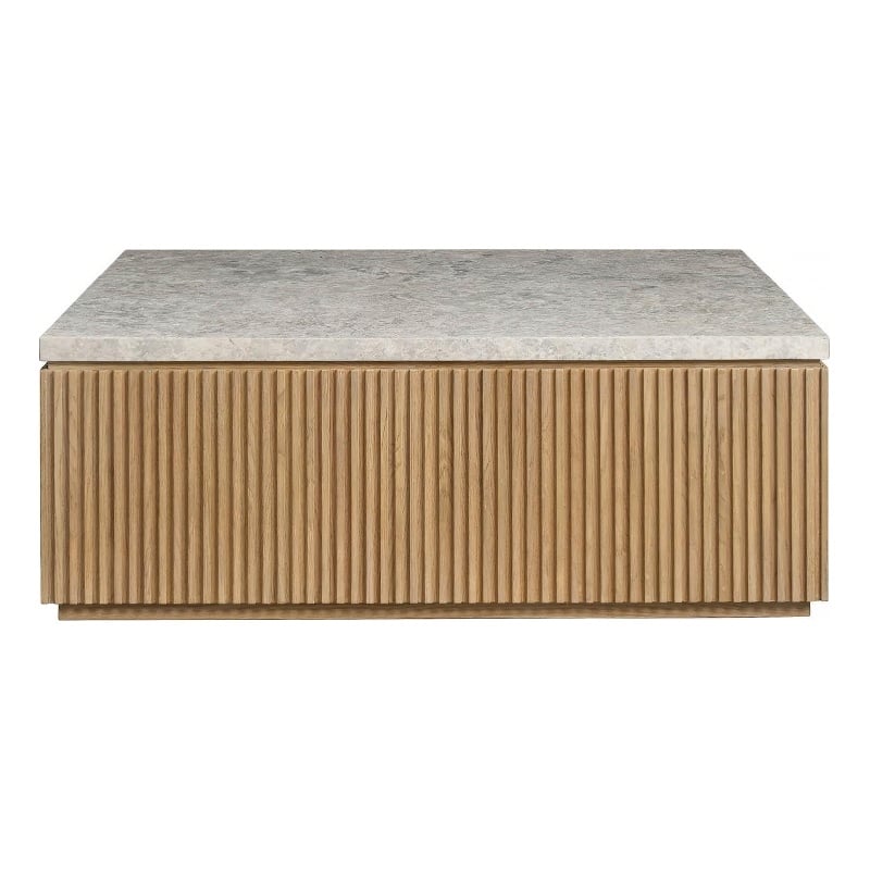 Universal Furniture Avaline Carmen Cocktail Table in Tan