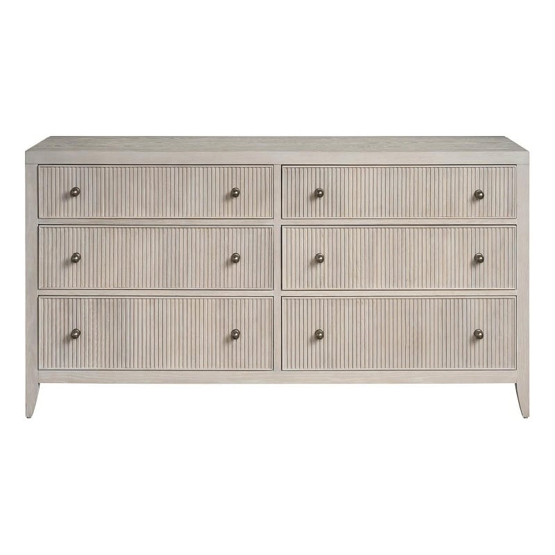 Universal Furniture Avaline Carmen Dresser in Gray