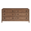 Universal Furniture Griffith Park Sienna Wood Dresser in Brown