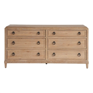 Universal Furniture Griffith Park Canyon Wooden Dresser in Tan