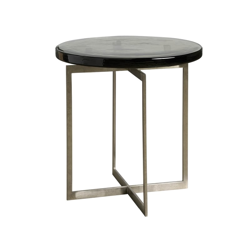 Universal Furniture Avaline Jordan Spot Table in Gray