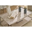 Universal Furniture Avaline Selkie Cocktail Wood Table in Gray