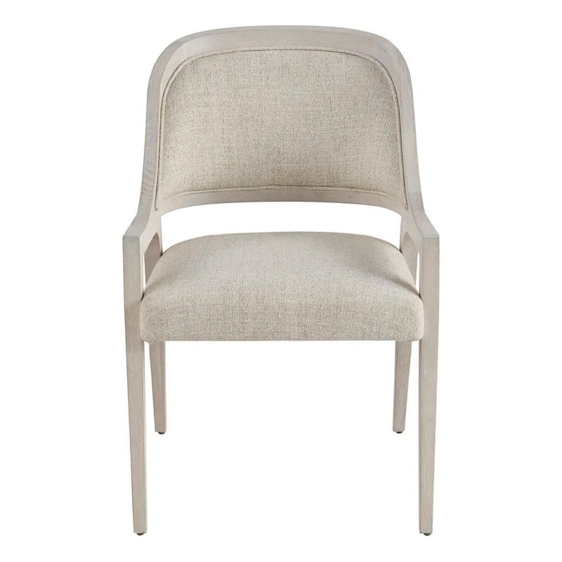 Universal Furniture Avaline Avaline Arm Chair in Gray