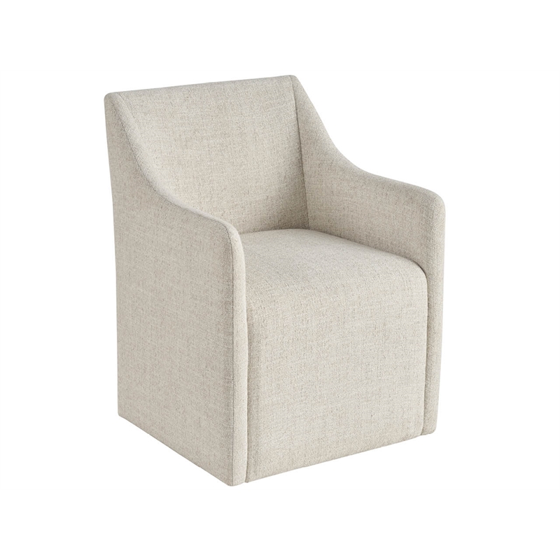 Universal Furniture Avaline Walsh Upholstered Dining Chair in Gray