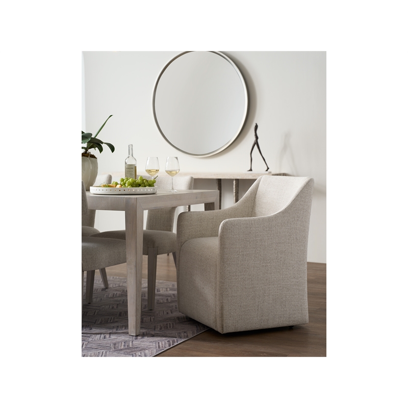 Universal Furniture Avaline Walsh Upholstered Dining Chair in Gray